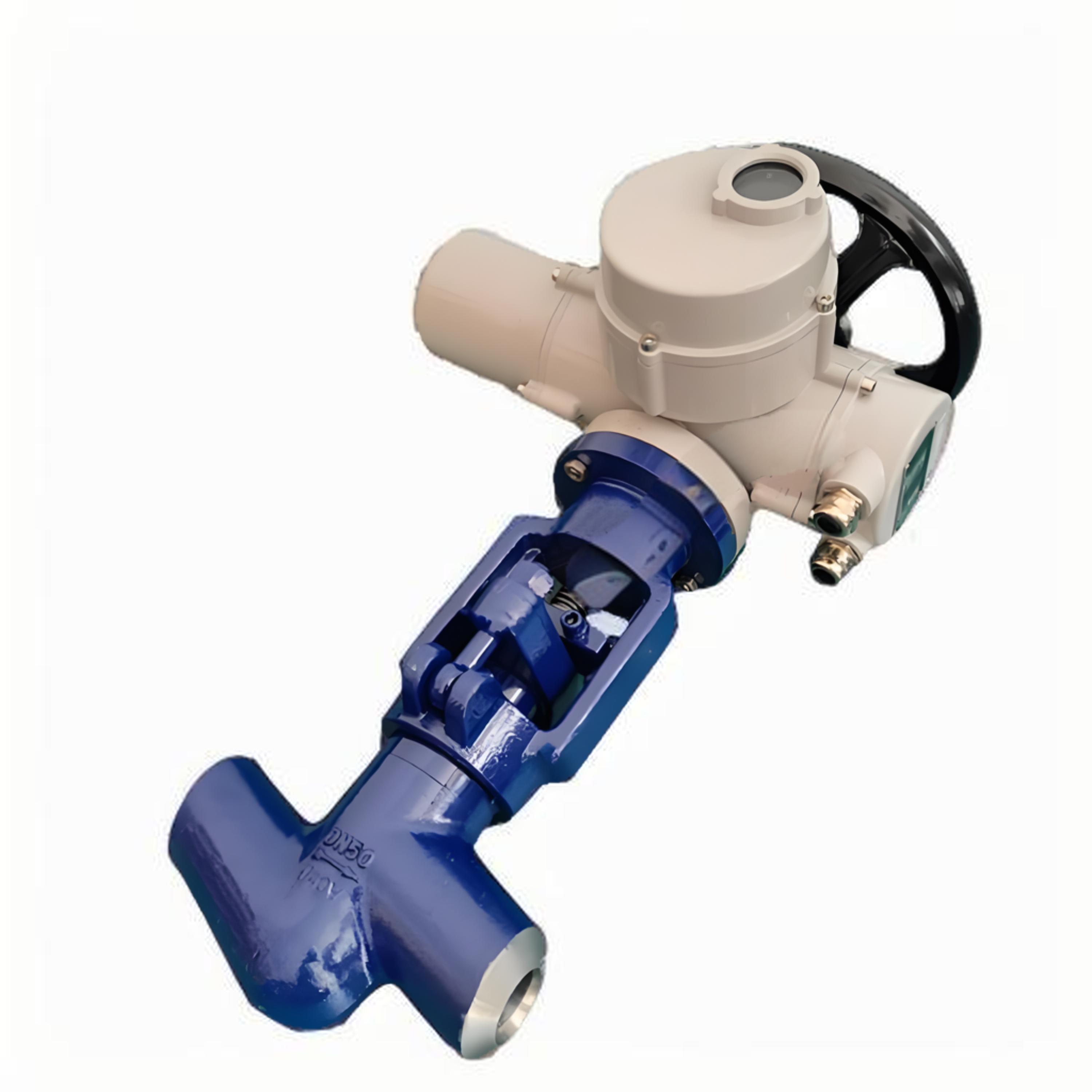 小通徑管路電動(dòng)截止閥J961H-100，DN25（供水